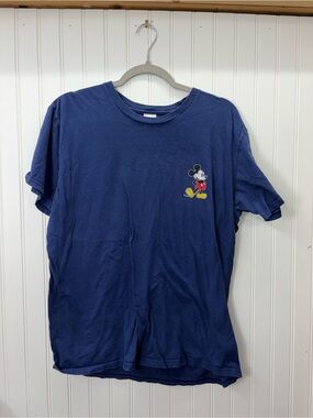 Disney Navy Crewneck T-Shirt